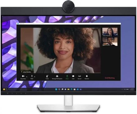 27" Монитор Dell P2724DEB, 2560x1440, IPS, 1хHDMI, 1хDP, черный и серебристый