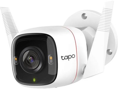 Камера видеонаблюдения IP TP-LINK Tapo C320WS,  1440p,  3.18 мм,  белый