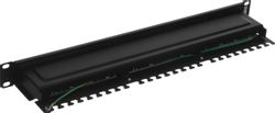 Патч-панель ITK (PP24-1UC5ES-D05) 19" 1U 24xRJ45 кат.5E STP