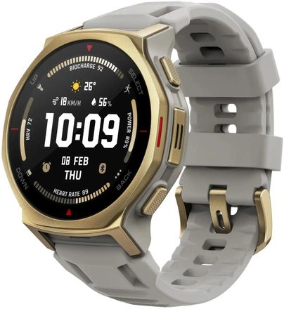 Смарт-часы AMAZFIT T-rex 3 Pro A2549, 44мм, 1.32", белый/золотистый