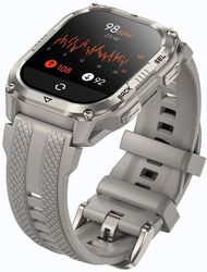 Смарт-часы KOSPET Pulse 2 50мм, 1.96", серый/серебристый