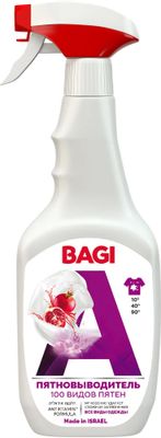 Пятновыводитель Bagi 100 видов пятен жидкость 0.4л бутылка (T-208436-N ...