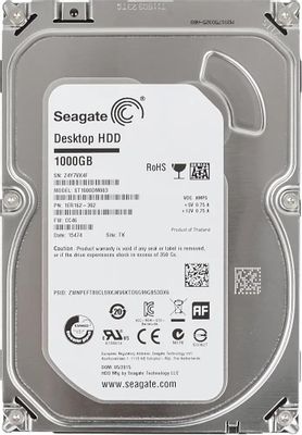 Жесткий диск Seagate Desktop ST1000DM003,  1ТБ,  HDD,  SATA III,  3.5"