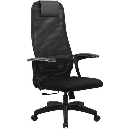 Кресло BRABIX Ultimate EX-801, сетка/ткань, до 120кг, топ-ган, /