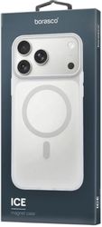 Чехол (клип-кейс) BORASCO Ice Magnet Case, для Samsung Galaxy S26 Ultra, прозрачный