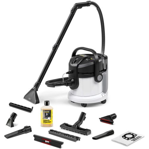 Моющий пылесос Karcher SE 4 Plus, 1000Вт, белый/черный [1.081-170.0]