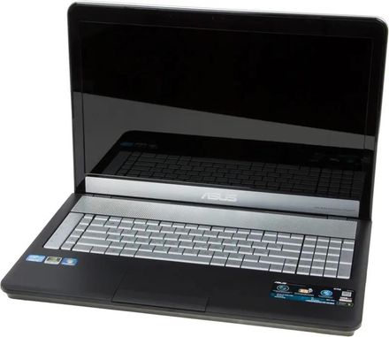 Ноутбук ASUS N75S/N75SF 17.3", Intel Core i5 2410M 2.3ГГц, 2-ядерный, 6ГБ DDR3, 500ГБ,  NVIDIA GeForce  GT 555M - 2 ГБ, Windows 7 Home Premium, черный [90n69l528w32a4vd13au]