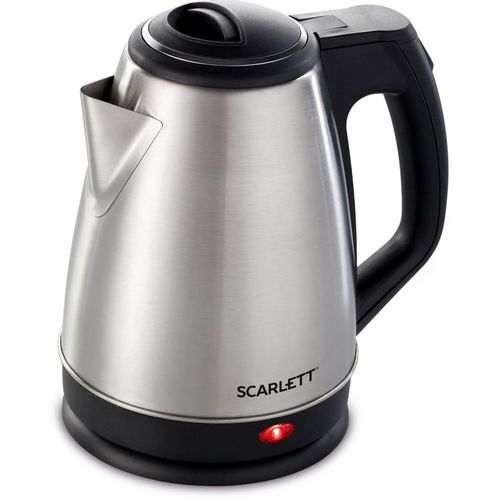 Чайник электрический Scarlett SC-EK21S25, 1.5л, металл/пластик