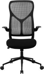Кресло ZONE 51 Freelancer, сетка/ткань, до 100кг, черный