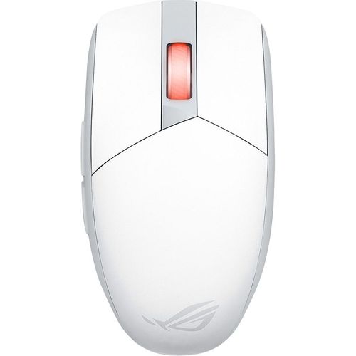 Мышь беспроводная ASUS Impact III Wireless, игровая, Bluetooth/Радио, оптическая, USB, 36000dpi, белый [90mp03d0-bmua10]