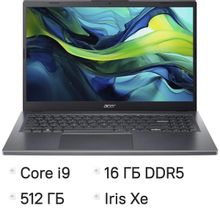 Изображение товара Ноутбук Acer Aspire 15 A15-51M-959S с процессором i9 13900H и 15.6 IPS дисплеем