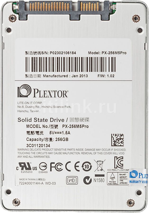 PLEXTOR SSD M2Pシリーズ PX-256M2P - Windowsノート