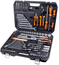 Изображение товара Набор инструментов AV STEEL AV-011118 118 предметов для автомобиля и профессиональных работ