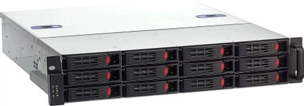 Корпус для сервера монтируемый в стойку EXEGATE Pro, 2U, 800 Вт, черный [ex281298rus]
