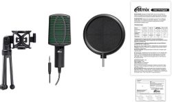 Микрофон Ritmix RDM-126 PRO, черный