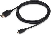 Изображение товара Кабель HDMI 1.4 Micro HDMI 1.8м черный для высококачественной передачи сигнала