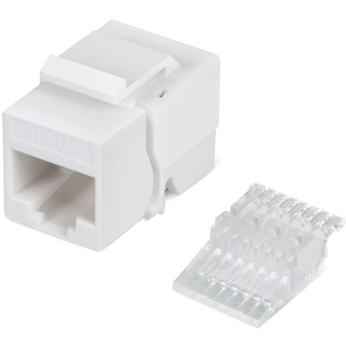 Модуль Cabeus (KJ-RJ45-CAT.6-TOOLLESS) информ. Keystone RJ45 кат.6 UTP бел.