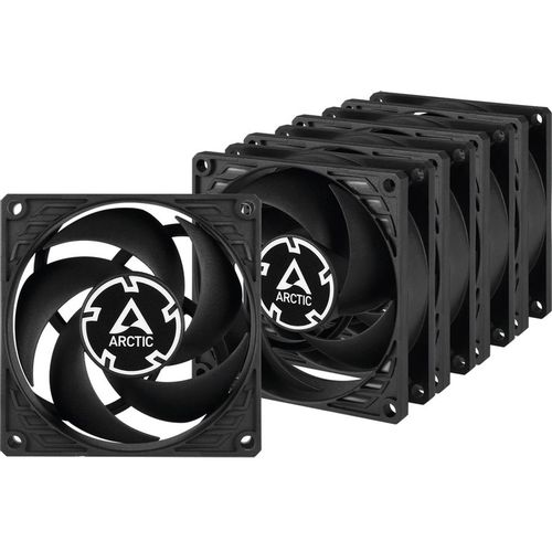 Вентилятор ARCTIC COOLING P8 Value Pack 5шт, 80мм, 3-pin, 3000об/мин, 22.5 дБ, черный, Ret [acfan00153a]