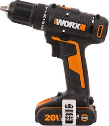 Шуруповерт WORX WX108, 2Ач
