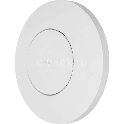 Точка доступа CUDY AP3000, AX3000, 2.4/5ГГц, 1xRJ45, белый
