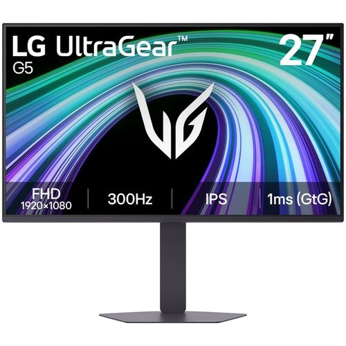 27″ Монитор LG UltraGear 27G550B-B, 1920×1080, IPS, 300Гц, 2хHDMI, 1хDP, черный [27g550b-b.aruz]