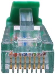 Патч-корд SUPRLAN 10-0157, вилка RJ-45, вилка RJ-45, кат.5E, LSZH, 1м, зеленый