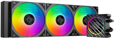 Система водяного охлаждения ID-COOLING Dashflow 360 XT Pro, 4-pin, ARGB, 120мм, черный, retail