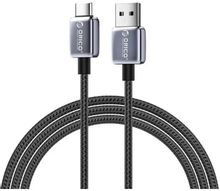 Изображение товара Кабель ORICO GQA USB Type-C к USB 2м в оплетке черный