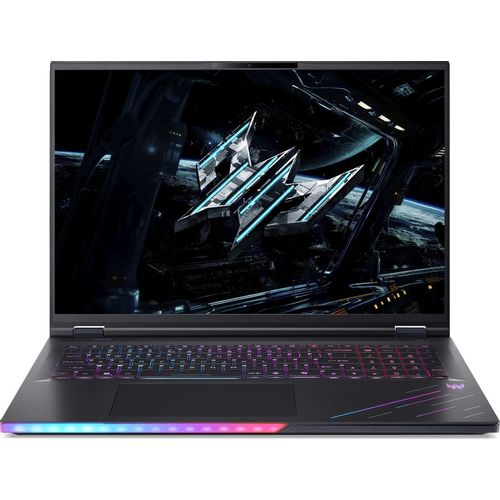 Ноутбук игровой Acer Predator Helios 18 AI PH18-73-98UM, 18", IPS, Intel Core Ultra 9 275HX 2.7ГГц, 24-ядерный, 32ГБ DDR5, 1ТБ SSD, NVIDIA GeForce RTX 5080 для ноутбуков - 16 ГБ, без операционной системы, черный [nh.qvzcd.008]