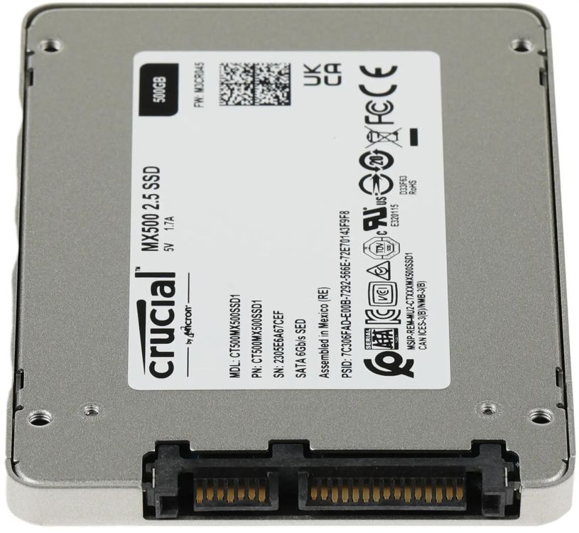 Отзывы на 500ГБ SSD накопитель Crucial MX500 CT500MX500SSD1 2.5