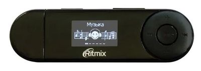 MP3 плеер Ritmix RF-3200 flash 4ГБ черный – купить в Ситилинк | 710540