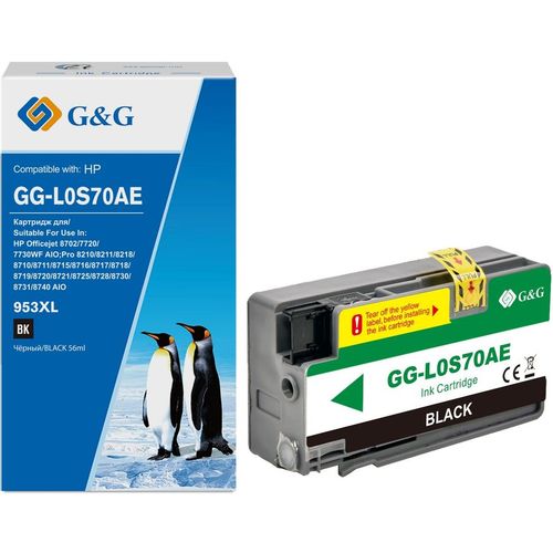 Картридж G&G GG-L0S70AE, №953XL, черный / GG-L0S70AE