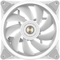 Вентилятор ALSEYE Halo Pro W 120мм, 4-pin, ARGB, белый