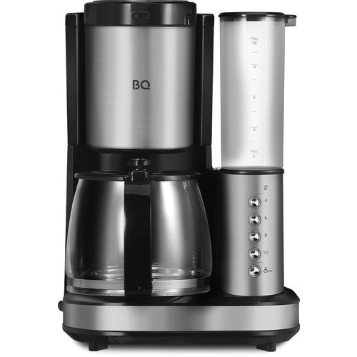 Кофеварка BQ CM7002, капельная, нержавеющая сталь /черный