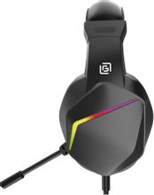 Гарнитура игровая Oklick HS-L335G,  проводные USB/3,5 мм, черный