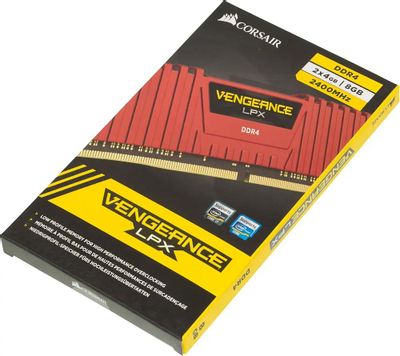Corsair Vengeance LPX CMK8GX4M2A2400C14R DDR4 2x 4 2400 DIMM Ret 330671