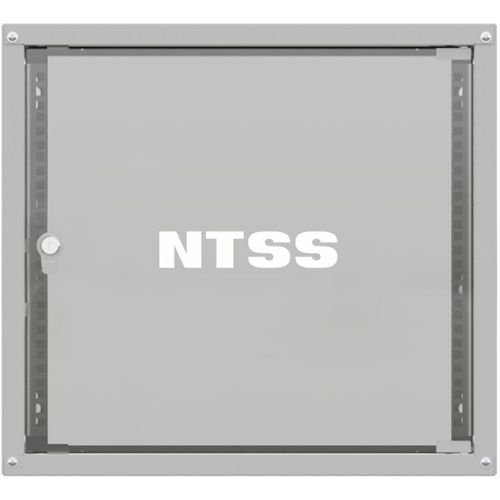 Шкаф коммутационный NTSS Lime NTSS-WL15U5545GS настенный, стеклянная передняя дверь, 15U, 550x770x450 мм