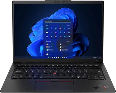 Ноутбук Lenovo ThinkPad X1 Carbon G10 21CCS9PS01, 14", 2023, Intel Core i7 1265U 1.8ГГц, 10-ядерный, 32ГБ LPDDR5, 1ТБ SSD,  Intel Iris Xe graphics, Windows 11 Professional, черный
