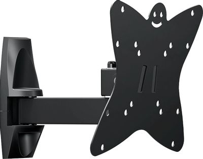 Кронштейн для телевизора Holder LCDS-5037, 20-37", настенный, поворот и наклон,  металлик [lcds-5037 metallic]