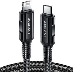 Кабель ACEFAST C4-01, Lightning (m) - USB Type-C (m), 1.8м, черный