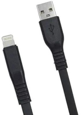 Кабель PREMIER 6-703RL45 2.0BK,  Lightning (m) -  USB (m),  2м,  черный