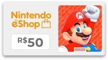 Изображение товара Карта пополнения Nintendo 50 BRL для региона Бразилии