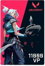 Изображение товара Пополнение 11000 VP для Valorant от Riot Games