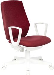 Кресло Бюрократ Ch-W545, ткань, до 120кг, красный