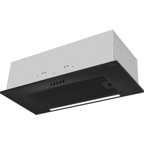 Встраиваемая вытяжка MEFERI Light SMARTBOX60BK, управление кнопочное, черный [smartbox60bk light] — фото 1