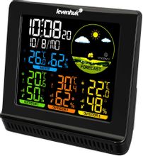 Изображение товара Погодная станция LEVENHUK LP40 черный с внешними датчиками