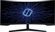 Изображение товара 34" Монитор Samsung Odyssey G5 LC34G55TWWPXEN,  3440x1440,  VA,  165Гц,  1хHDMI,  1хDP,  изогнутый, черный