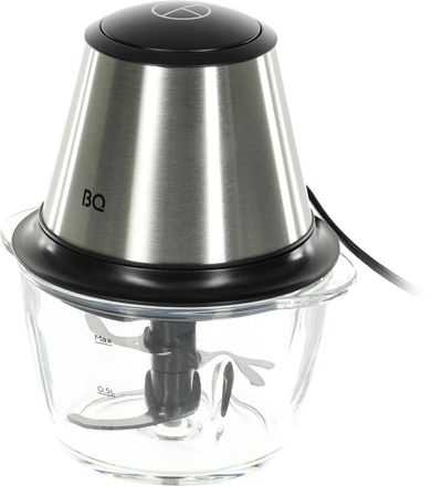 Измельчитель электрический BQ CH1005 1.2л 500Вт серебристый [86191651]