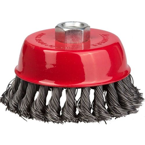 Щетка дисковая Stayer 35128-100_z01, 100мм, 22мм, по металлу