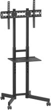 Изображение товара Стойка для телевизора Kromax OMEGA-15, 32-70", напольный, мобильный,  черный [90602]